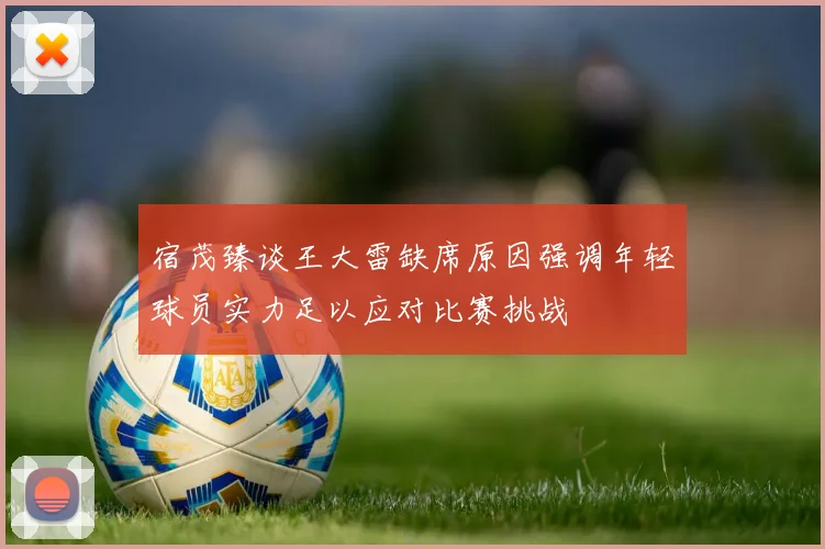 宿茂臻谈王大雷缺席原因强调年轻球员实力足以应对比赛挑战